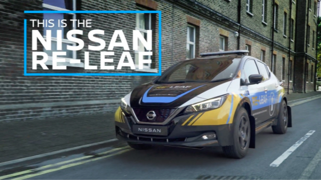 日產(chǎn)RE-LEAF概念車(chē)，有電，更有安全感！